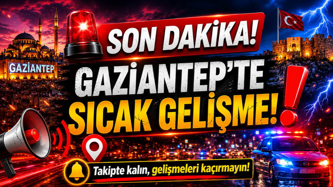 Gaziantep’te kaçak göçmen operasyonu