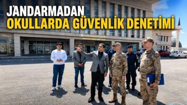 Jandarmadan okullarda güvenlik denetimi