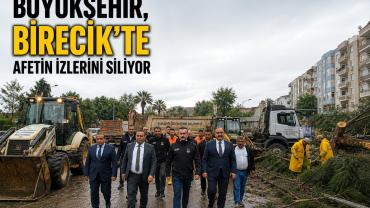 ŞANLIURFA BÜYÜKŞEHİR, BİRECİK’TE AFETİN İZLERİNİ HIZLA GİDERİYOR