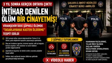 İntihar sanılan ölümün cinayet olduğu ortaya çıktı