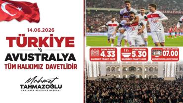 Önce sabah namazı, sonra milli maç heyecanı
