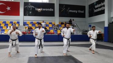 Karate sınavları Şanlıurfa’da yapıldı
