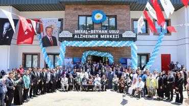 Meral-Beyhan Uslu Alzheimer Merkezi açıldı
