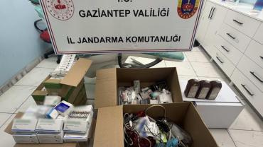 Gaziantep'te ruhsatsız kliniğe operasyon