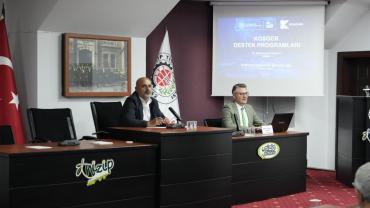 Nizip’te destek programları anlatıldı