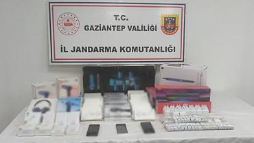 Gaziantep'te jandarmadan kaçakçılık operasyonu