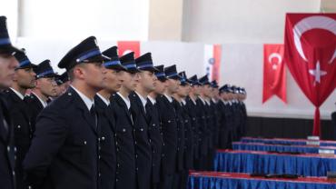 Gaziantep’te 213 polis adayı yemin ederek göreve başladı