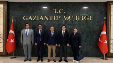 Göç İdaresi Başkanı'ndan Vali Çeber'e Ziyaret