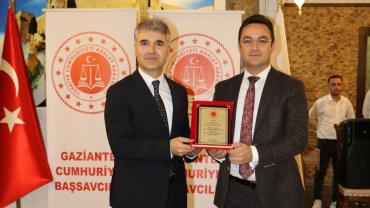 Gaziantep’ten ayrılan hakim ve savcılara veda programı