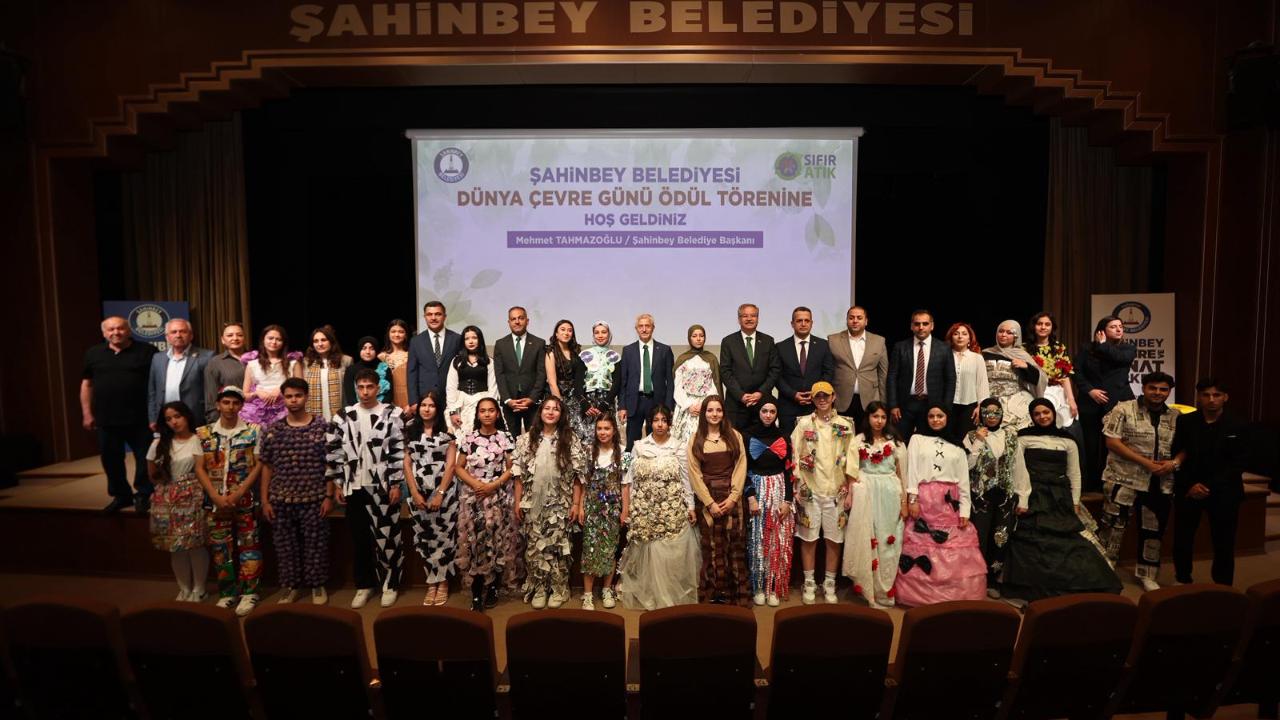Şahinbey’den çevreci okullara ödül