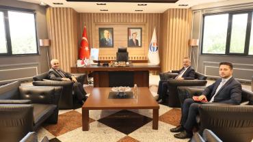 Şam Büyükelçisinden Rektör Doğan’a ziyaret