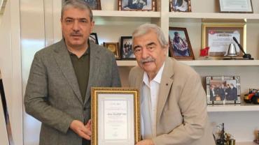 Sani Konukoğlu Vakfı'na teşekkür