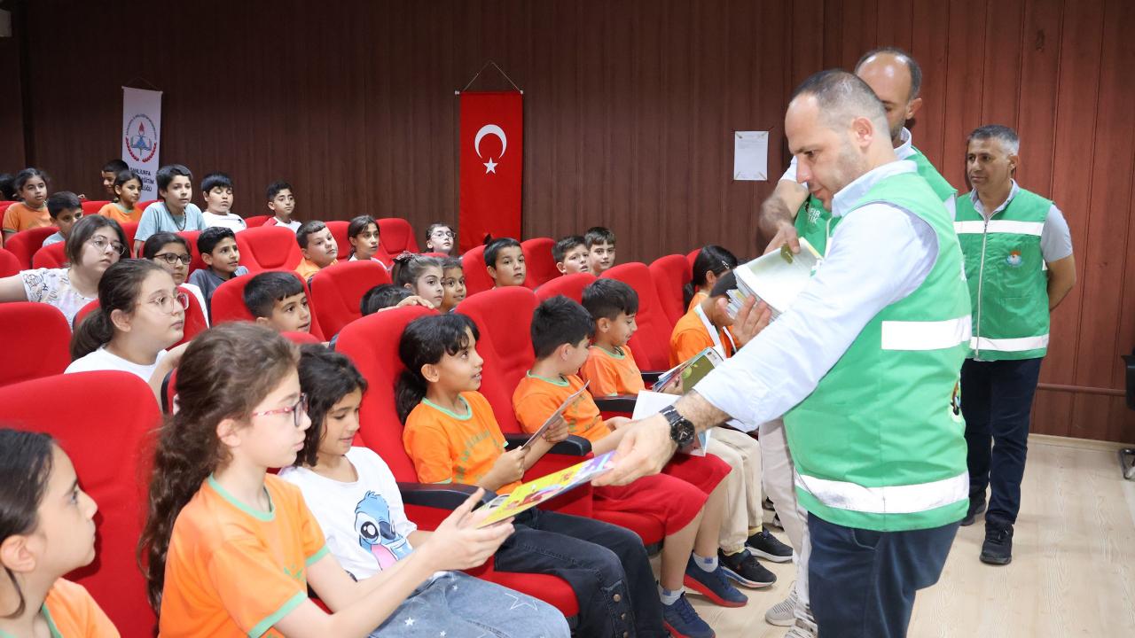 Şanlıurfa’da öğrencilere çevreci eğitim