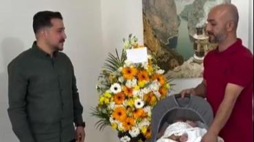 Şanlıurfalı aile bebeklerine Sedat Peker ismini verdi