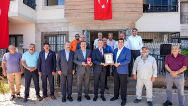 Baklava geliri şehit ailesine ev oldu