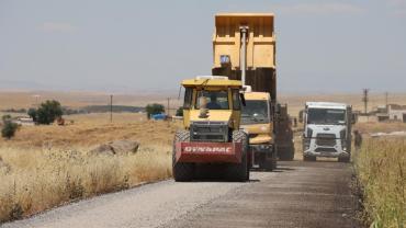Siverek kırsalına 13 kilometre asfalt