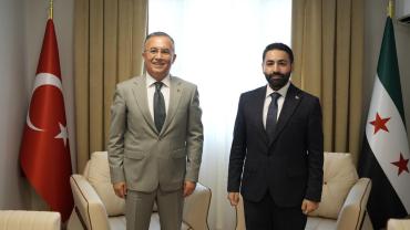 Gaziantep Valisi’nden Suriye Konsolosuna ziyaret