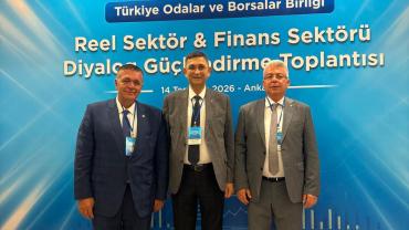 Mehmet Akıncı, ‘Reel Sektör ve Finans’ toplantısına katıldı