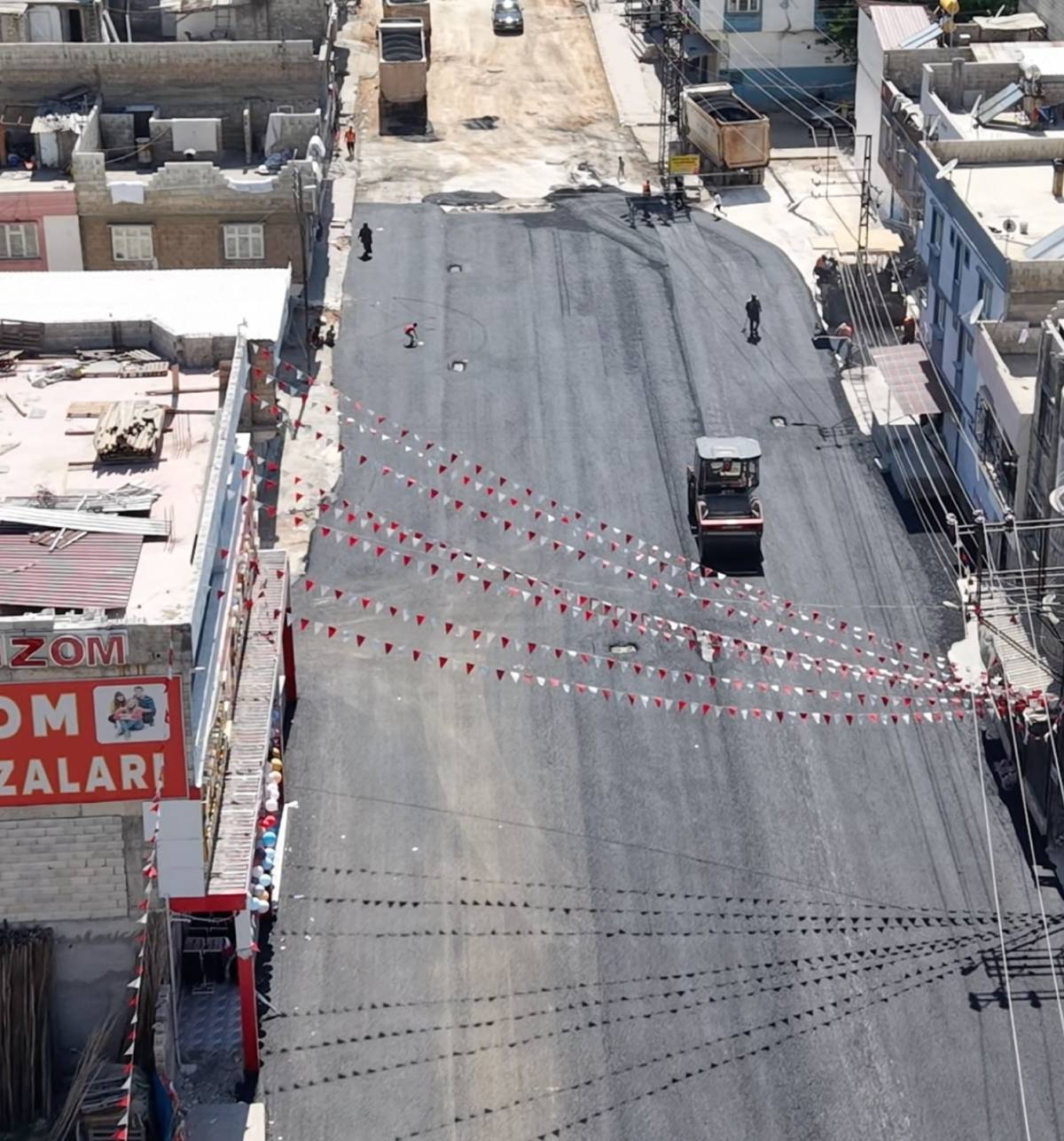 Şehitkamil’de asfaltlama sürüyor