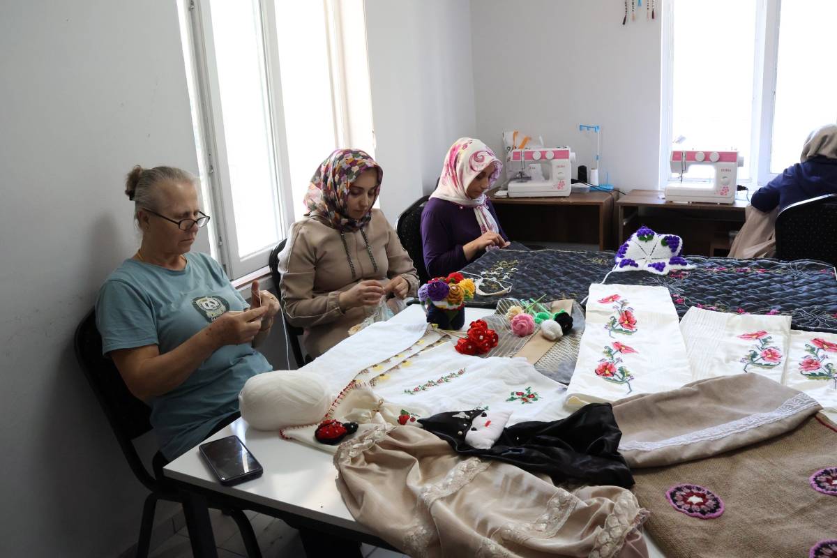 Haliliye’de kadınlar için eğitim ve üretim seferberliği