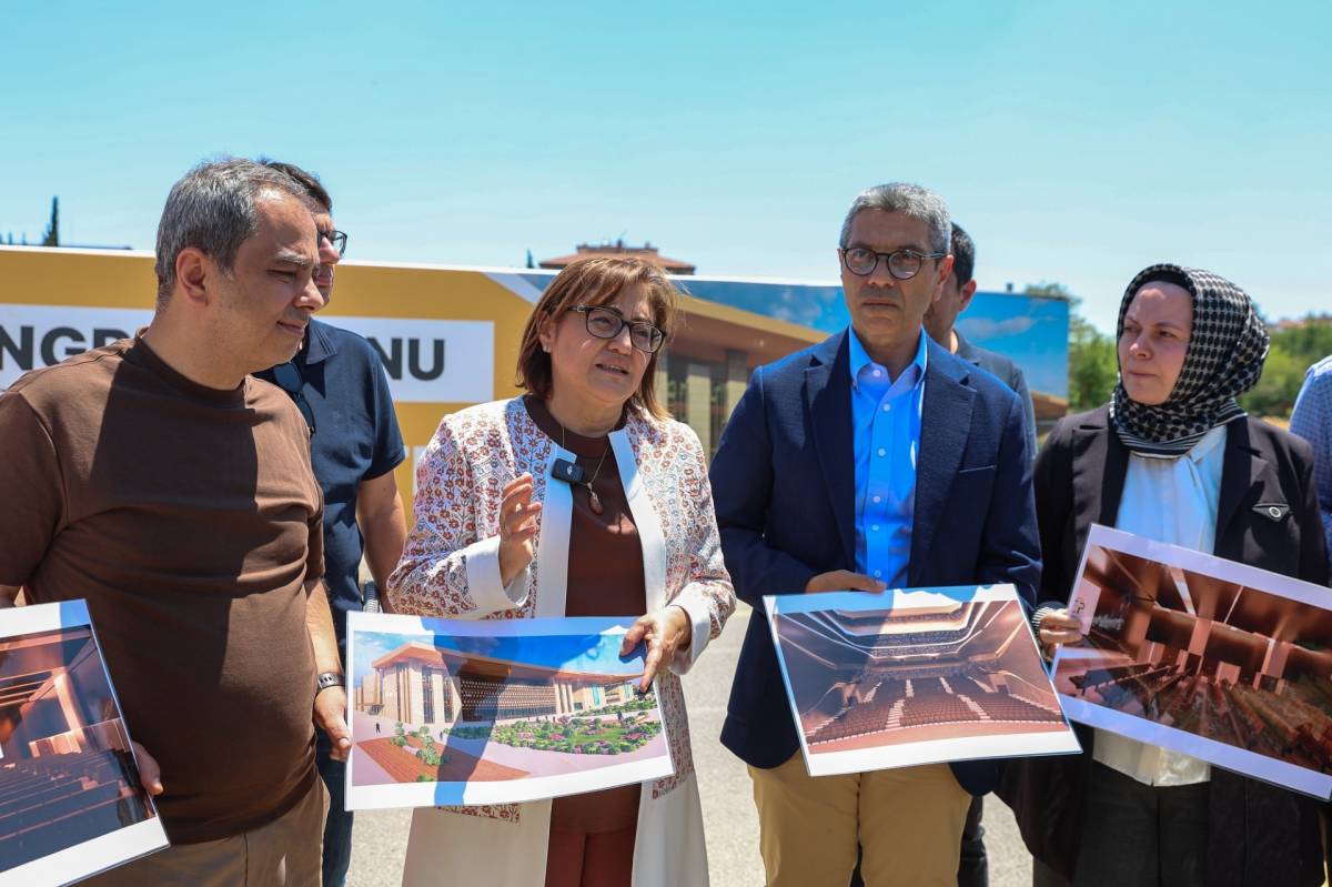 Gaziantep’e en büyük kongre merkezi yapılıyor